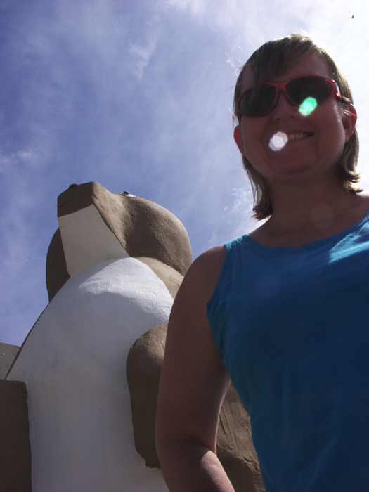29 - KS - Prarie Dog Town - Teresa and the World's Largest Prarie Dog