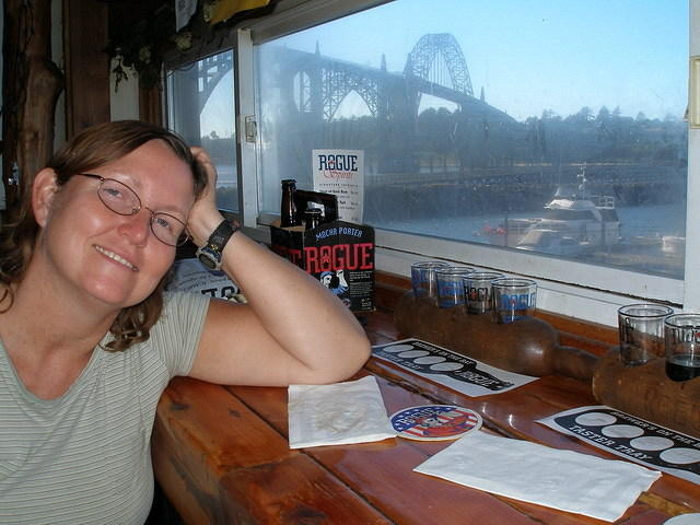 2006-07-25 Newport, OR-Rogue Brewery Bed and Beer 18