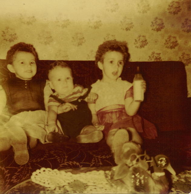 1955c- Gay, Bud, Linda