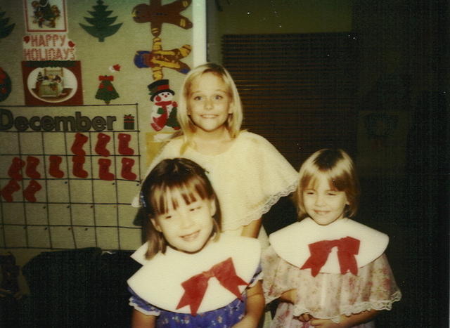 1983-Melissa Cathy and friend