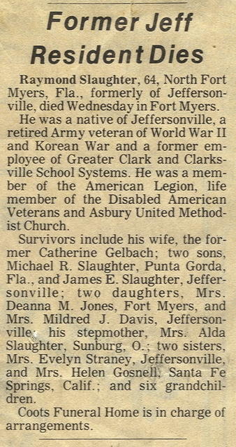 1984-Raymond Slaughter Obit