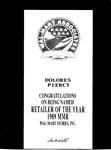 1989-Dolores Wal-Mart Retailer of the Year